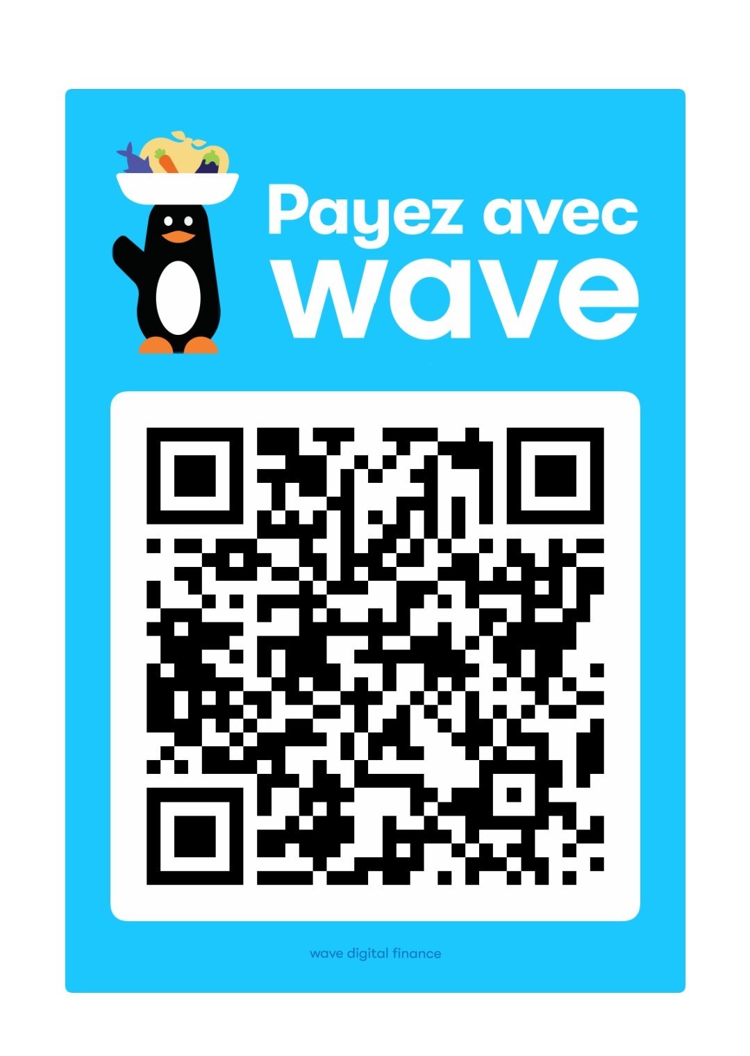 QR Code Wave - Paiement Béniafet Crêperie